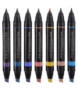 Маркеры Prismacolor Premier Double-Ended Art Markers, Fine and Chisel Tip (12 штук)