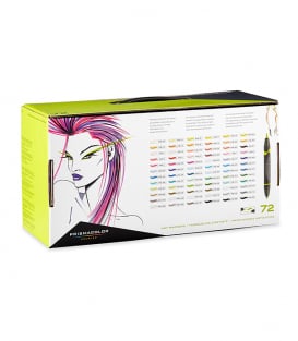 Маркеры Prismacolor Premier Double-Ended Art Markers, Fine and Brush Tip (72 штук)