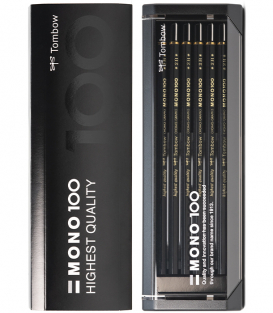 Набор карандашей Tombow MONO 100 3H (12 штук)