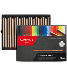 Caran d'Ache Luminance 6901 (20 цветов)