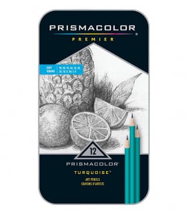 Набор графитовых карандашей Prismacolor Premier Turquoise Art Pencils (12 штук)