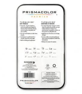 Набор графитовых карандашей Prismacolor Premier Turquoise Art Pencils (12 штук)