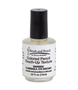 Brush and Pencil Colored Pencil Touch-Up Texture