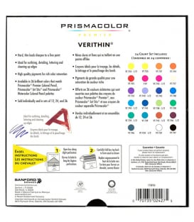 Набор карандашей Prismacolor Verithin (24 штуки)