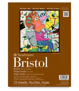Альбом Strathmore 400 Series Bristol Vellum 9 × 12