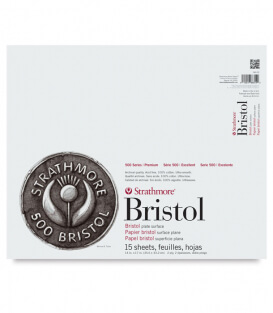 Альбом Strathmore 500 Series Bristol Plate Surface 14 × 17