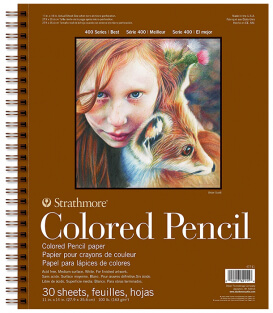Альбом Strathmore Series 400 Colored Pencil 11 × 14