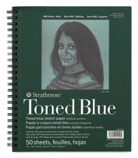 Альбом Strathmore Series 400 Toned Blue 9 × 12